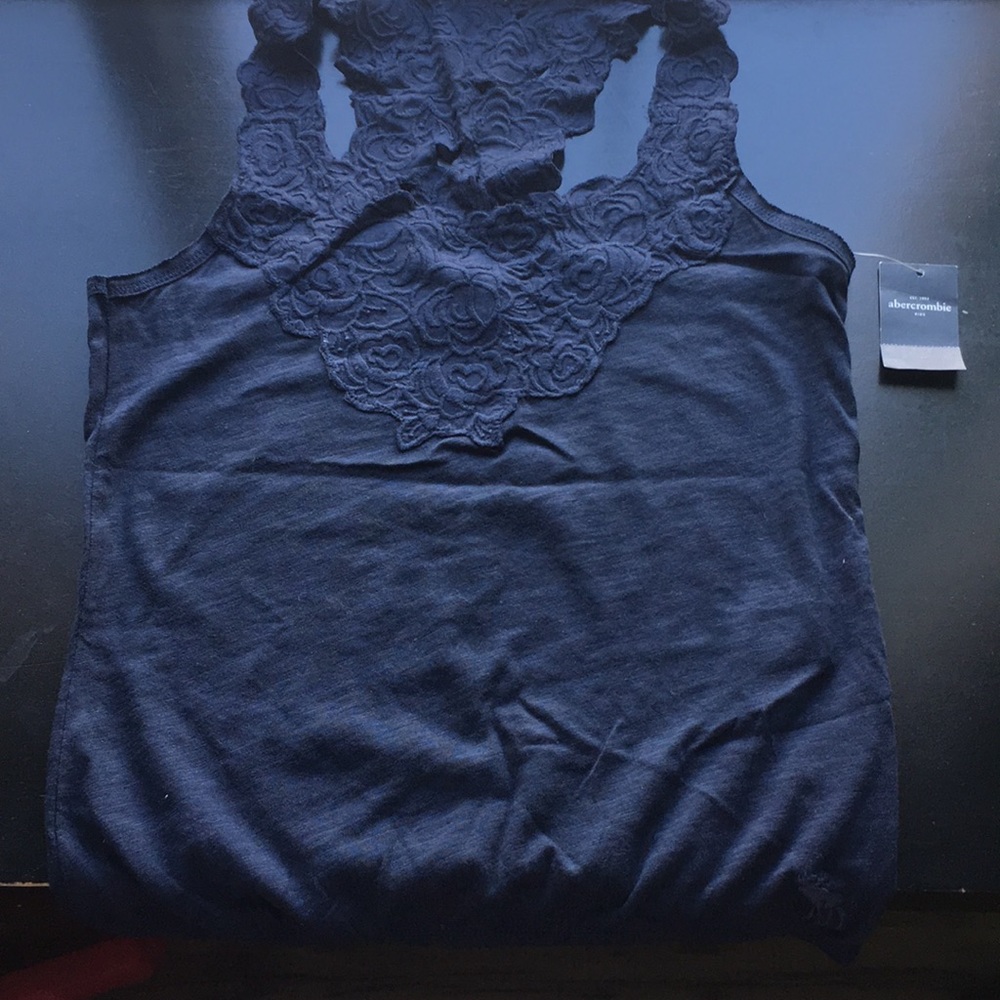 navy blue tank top